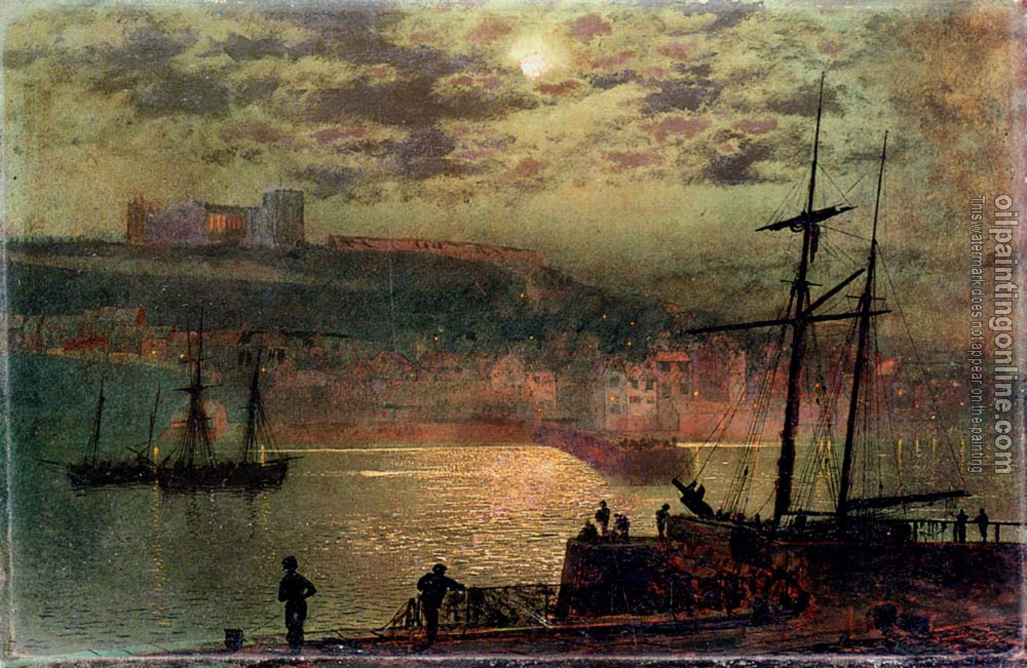 Grimshaw, John Atkinson - Whitby From Scotch Head